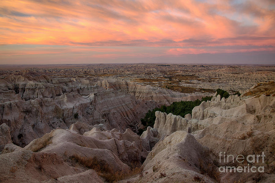 Badlands in Pink Photograph by Idaho Scenic Images Linda Lantzy