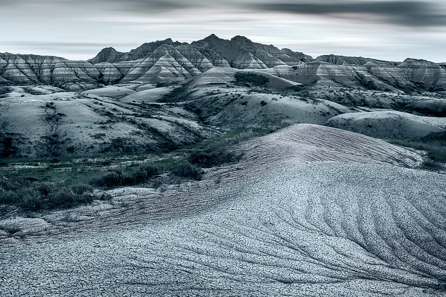 Landscape Photograph - Badlands National Park Artistic V by Joan Carroll