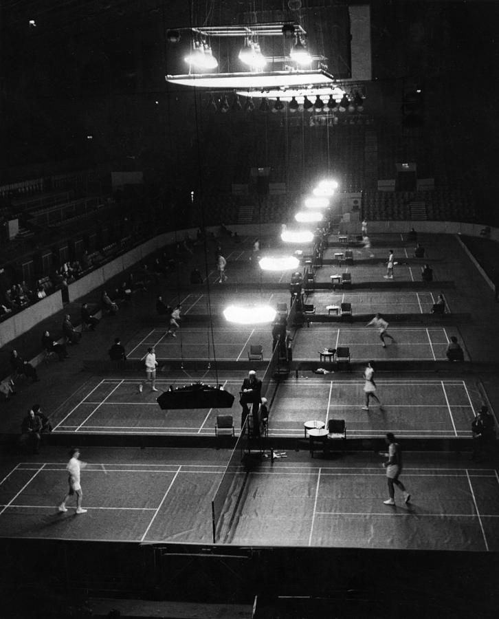 Badminton Contest Photograph by Douglas Miller