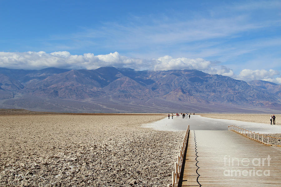 Southwest Photograph - Badwater In Death Valley National Park by Marimarkina Southwest Photograph - Badwater In Death Valley National Park by Marimarkina