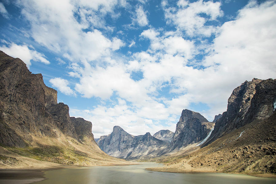 Baffin Island Mountains, Mount Thor, Akshayuk Pass, Canada. Photograph ...