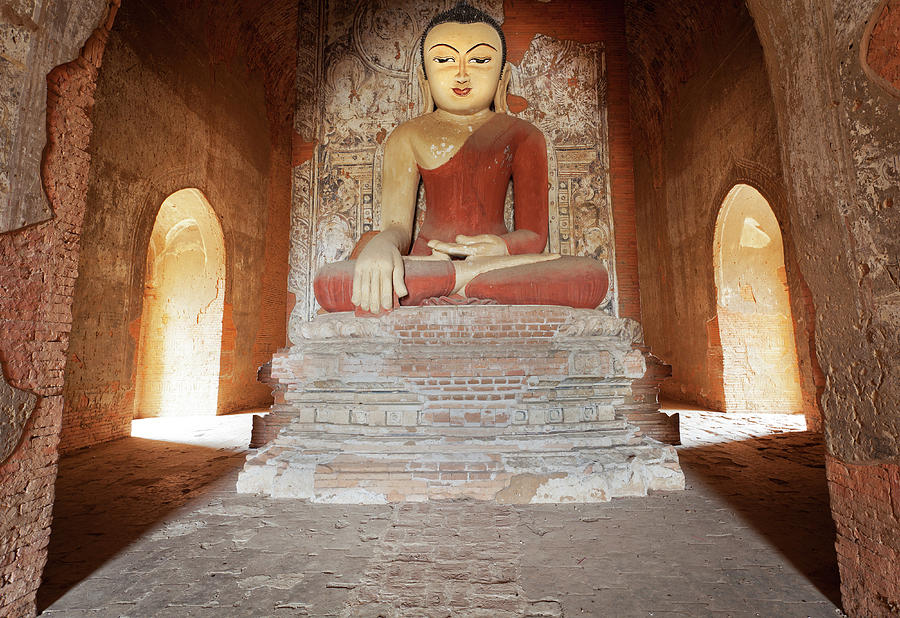 Bagan Buddha Photograph by Jeff Brownphoto Images