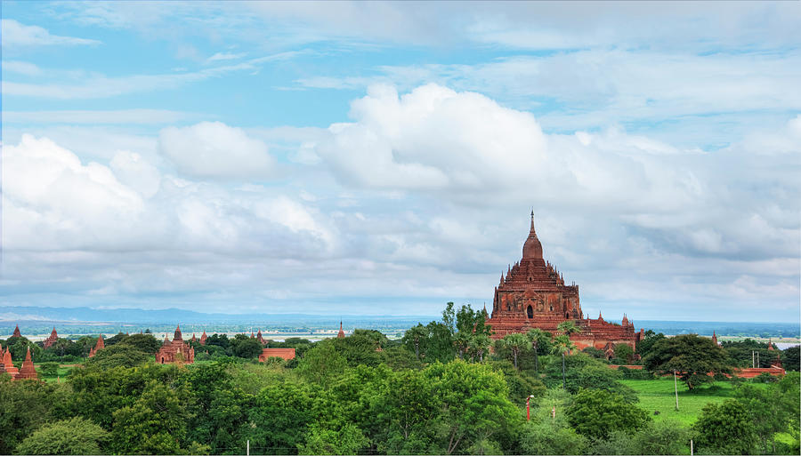Bagan Photograph by Thant Zaw Wai