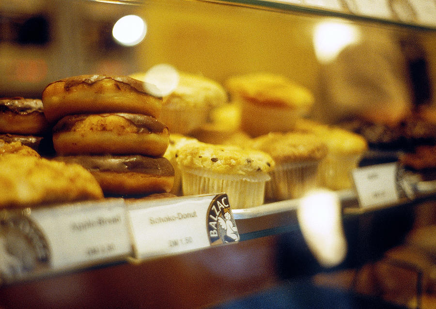 Bagels And Muffins Photograph by Jalag / Janne Peters Fine Art America