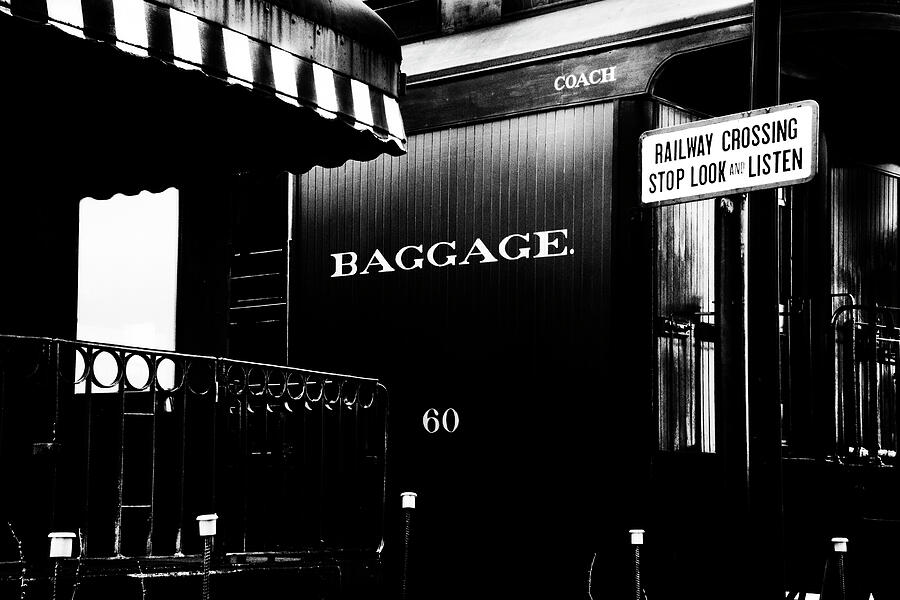 Baggage Car Photograph by Paul W Faust - Impressions of Light