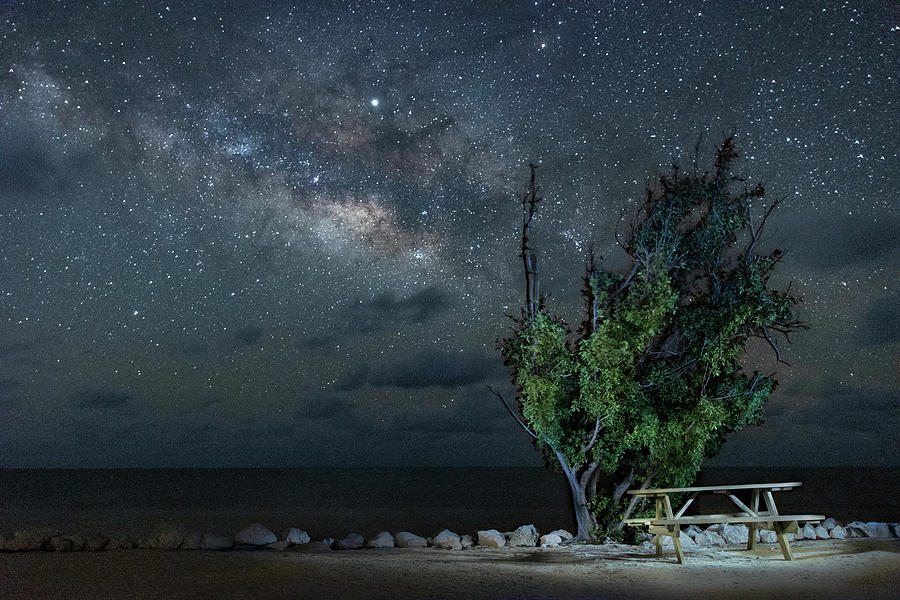 Key Photograph - Bahia Honda Milky Way by David Hart
