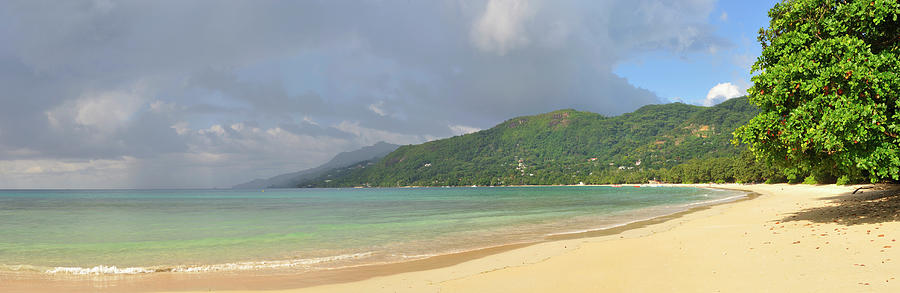 Baie Beau Vallon, Beach At Bel Ombre Photograph by Maremagnum