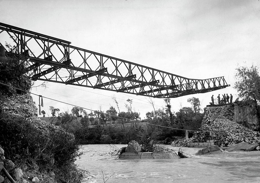 Bailey Bridge Photograph by Margaret Bourke-White