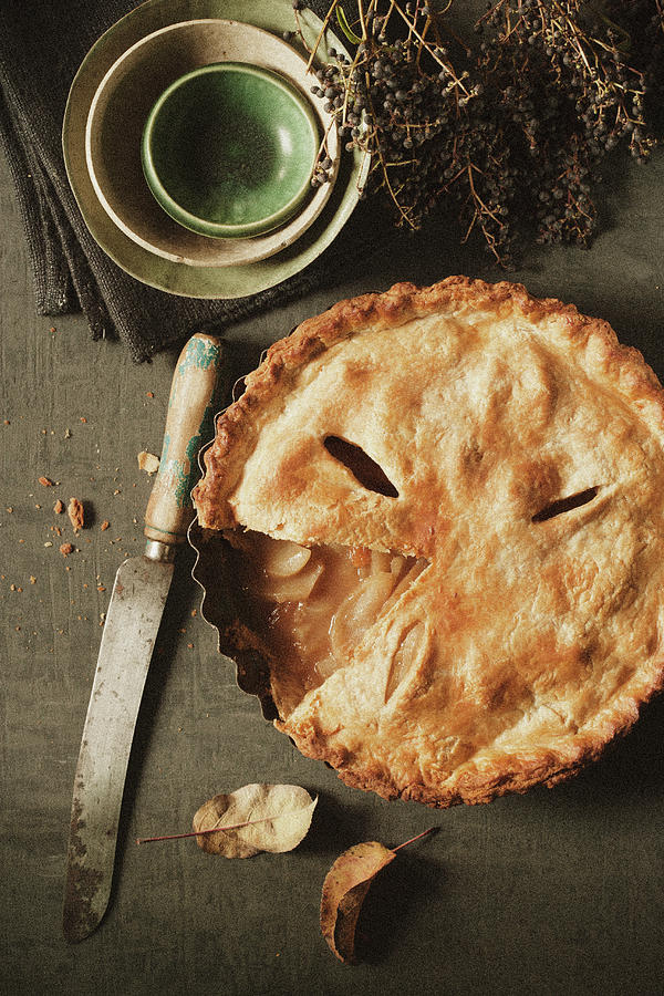 Baked Apple Pie Photograph by Colin Cooke
