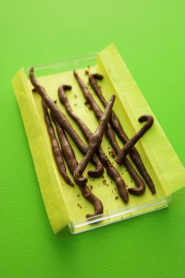 Baked Vanilla Pods Photograph by Michael Wissing