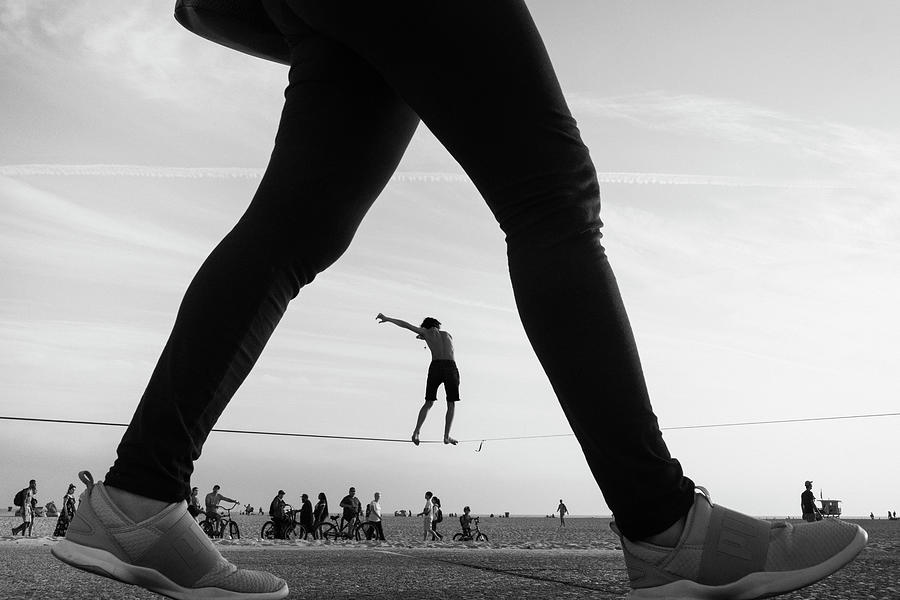 Black And White Photograph - Balance-24 by Moises Levy Black And White Photograph - Balance-24 by Moises Levy