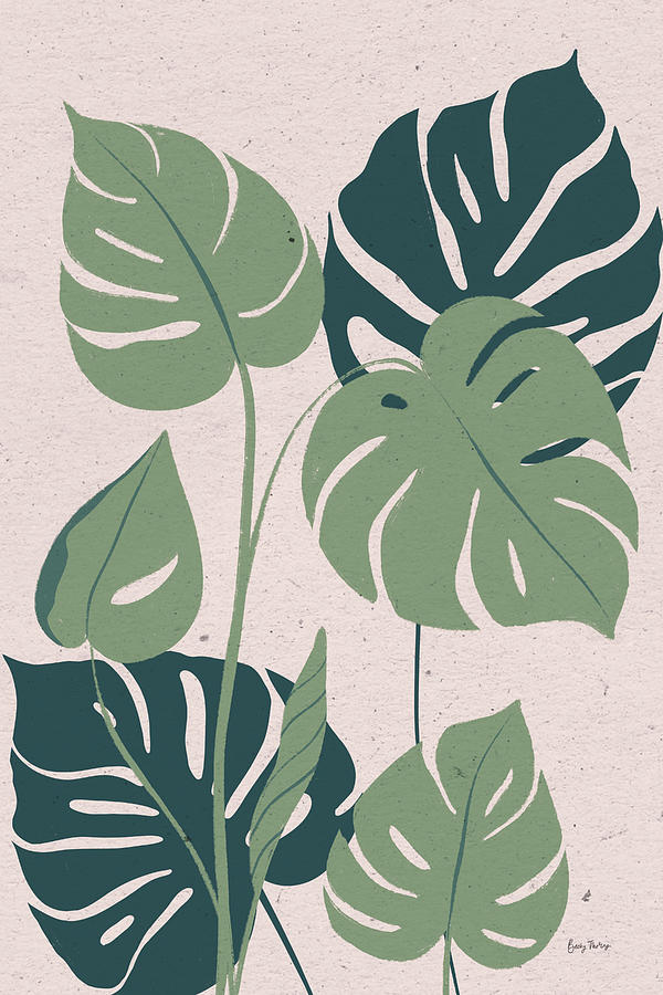 Botanical Digital Art - Balance Vi by Becky Thorns