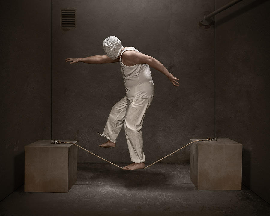 Conceptual Photograph - Balanced Life by Petri Damstn