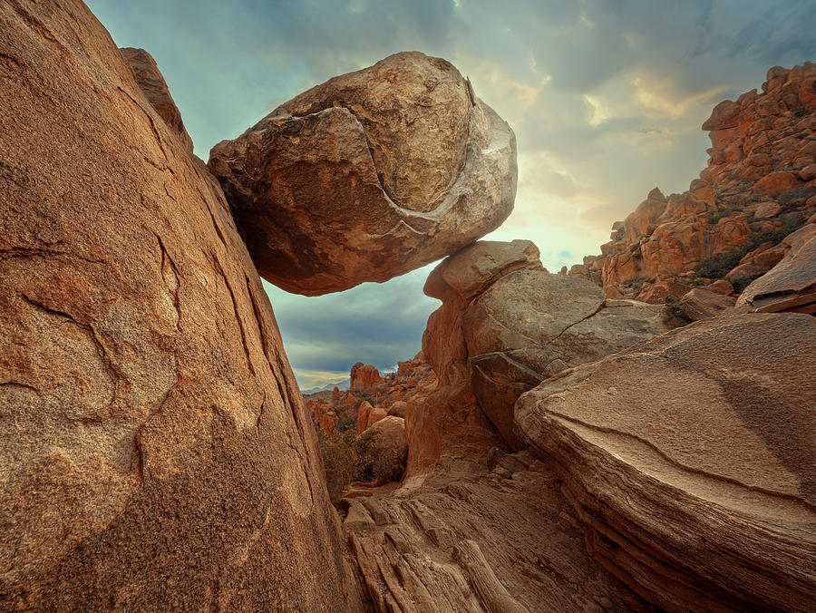 Big Bend National Park Photograph - Balanced Rock by Gary Perlow