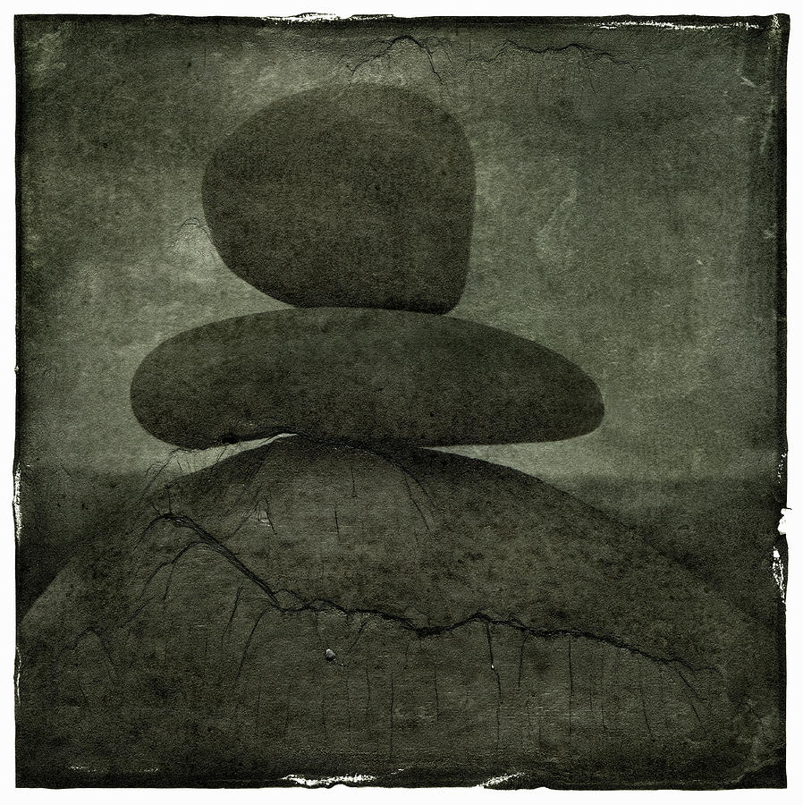 Balanced Stones Photograph by John Grant
