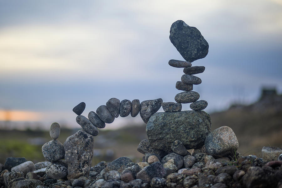 Balancing art #25 Sculpture by Pontus Jansson