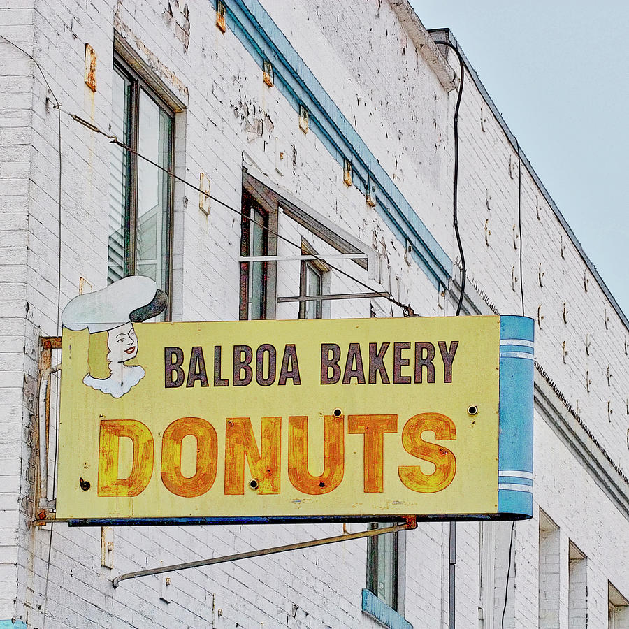 Newport Beach Photograph - Balboa Bakery Donuts by Carol Leigh