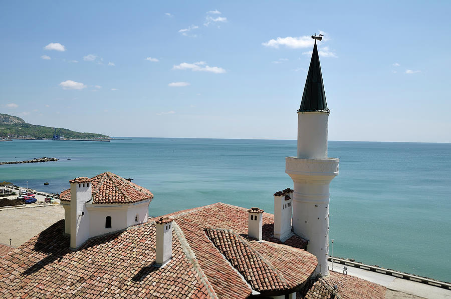 Balchik, The Palace Of Queen Marie Photograph by Marholev