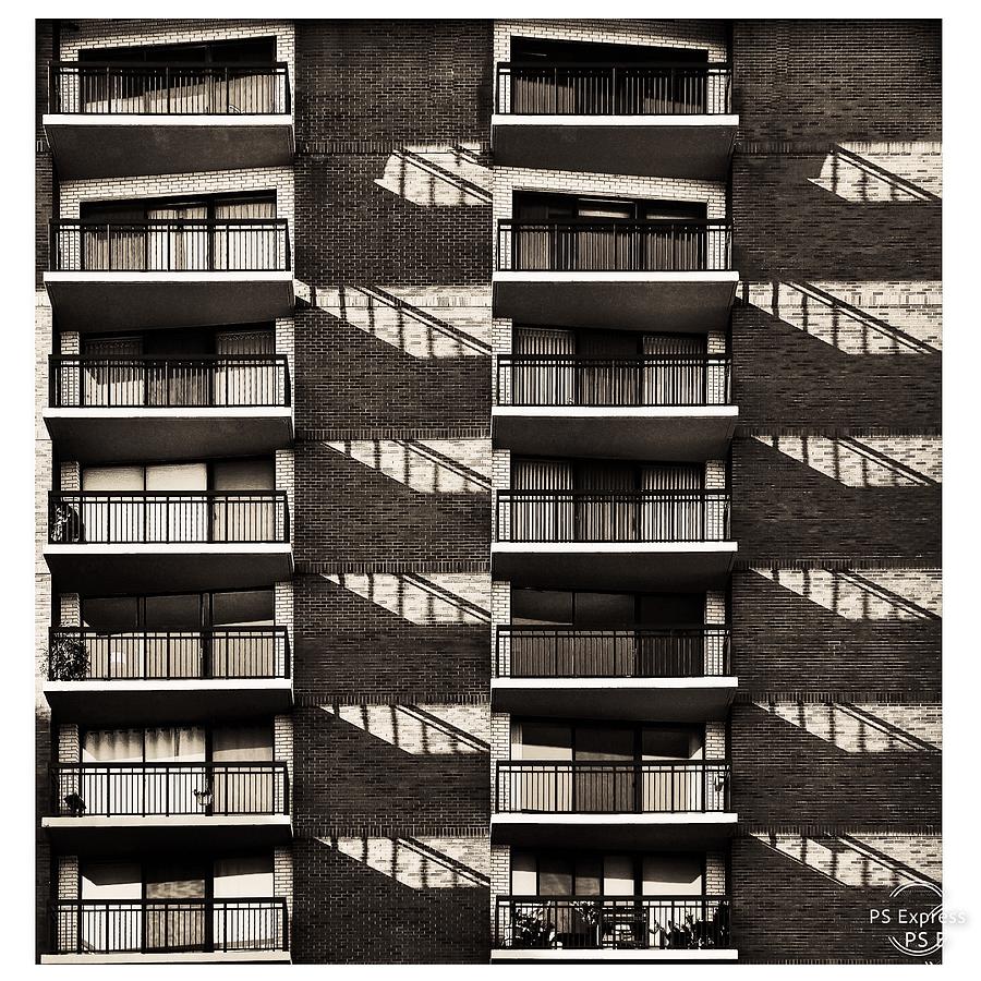 Boston Photograph - Balconies - Boston Ma by Arnon Orbach