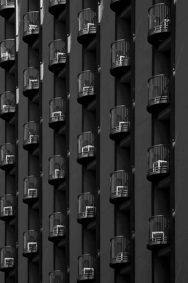 Balconies On Pico Boulevard Photograph by Roxana Labagnara