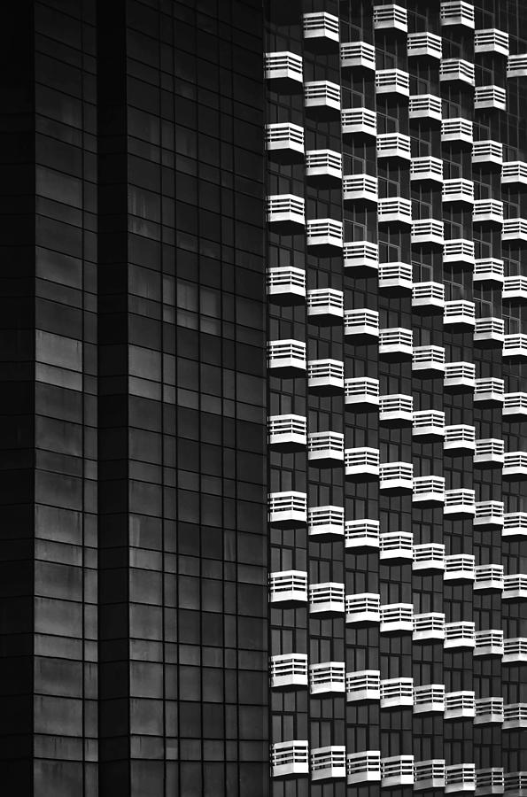 Balconies On Wilshire Boulevard Photograph by Roxana Labagnara