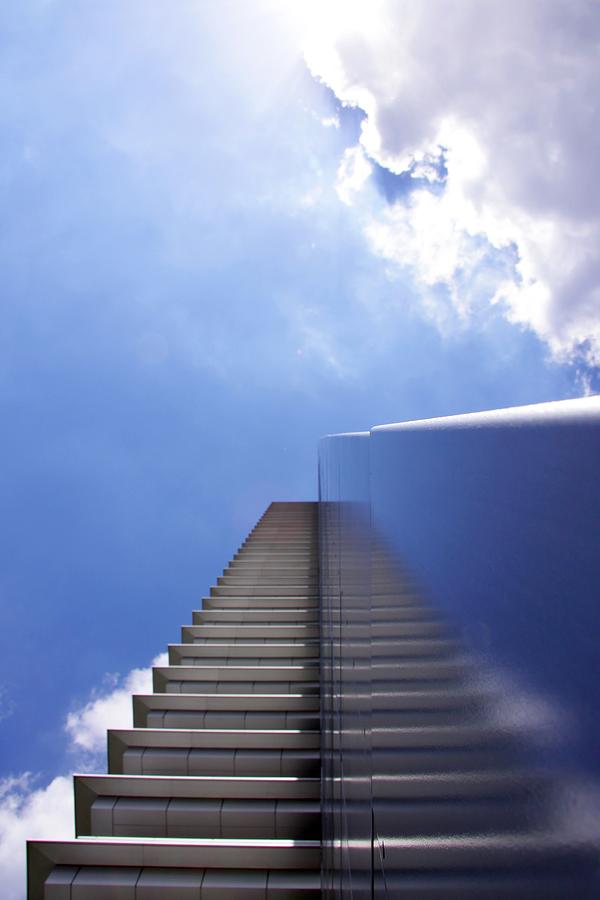 Balconies To The Sky Photograph by By Rupert Ganzer