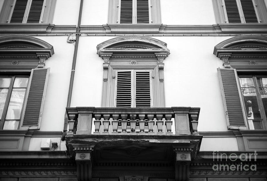 Balcony Photograph - Balcony Lines In Florence by John Rizzuto Balcony Photograph - Balcony Lines In Florence by John Rizzuto