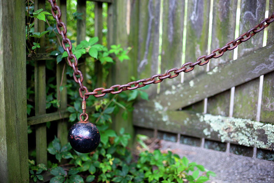 Ball and Chain Photograph by John Daly