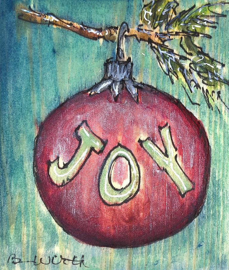 Ball of Joy Painting by Barbara Wirth
