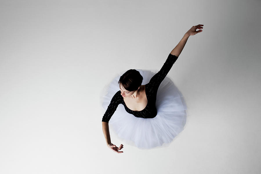 Ballerina From Above Photograph by Nisian Hughes