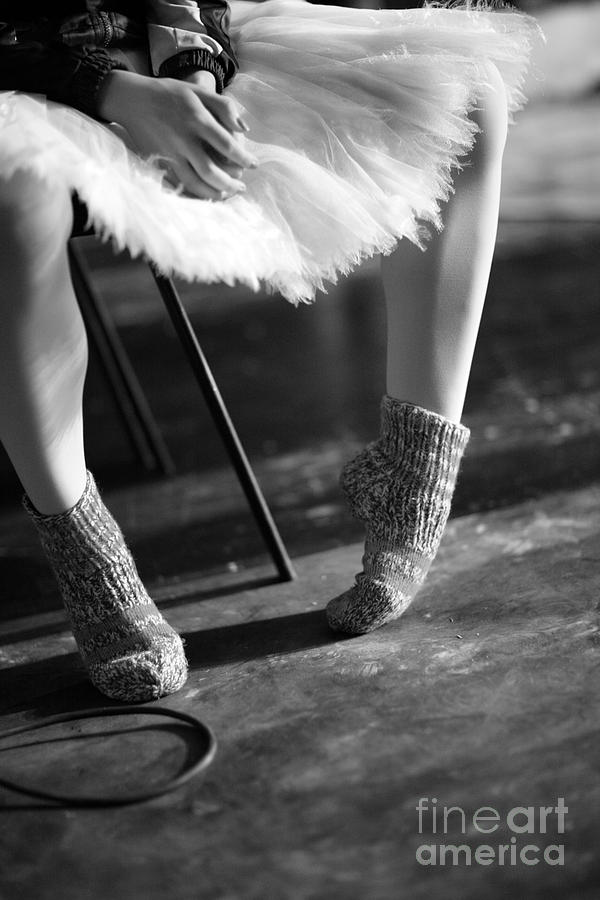 Woman Photograph - Ballerina Getting Ready To The by Anna Jurkovska Woman Photograph - Ballerina Getting Ready To The by Anna Jurkovska