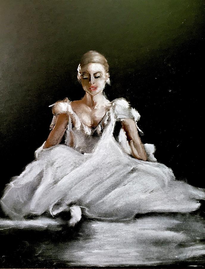 Ballerina in pose Pastel by James Henderson - Fine Art America