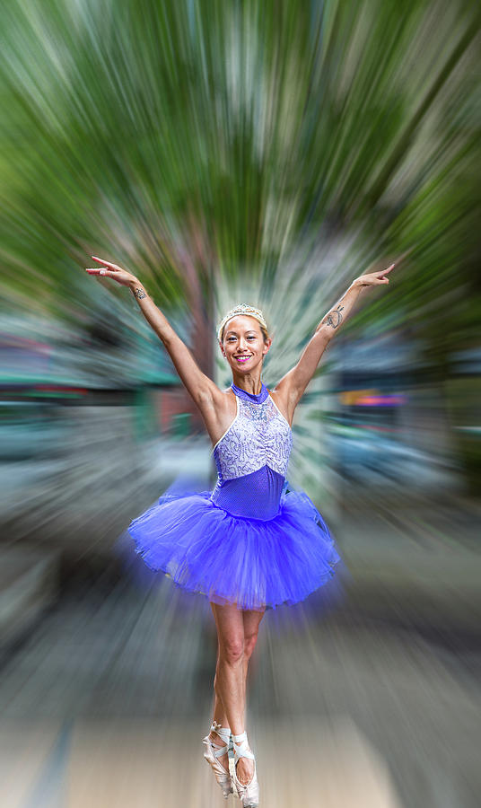 Ballerina in the Park Photograph by Darryl Brooks