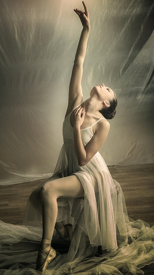 Ballerina Prepares To Dance Photograph by Federico Cella