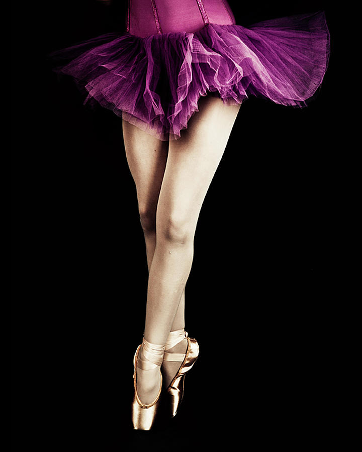 Ballerinas Legs Photograph by Anna Baria
