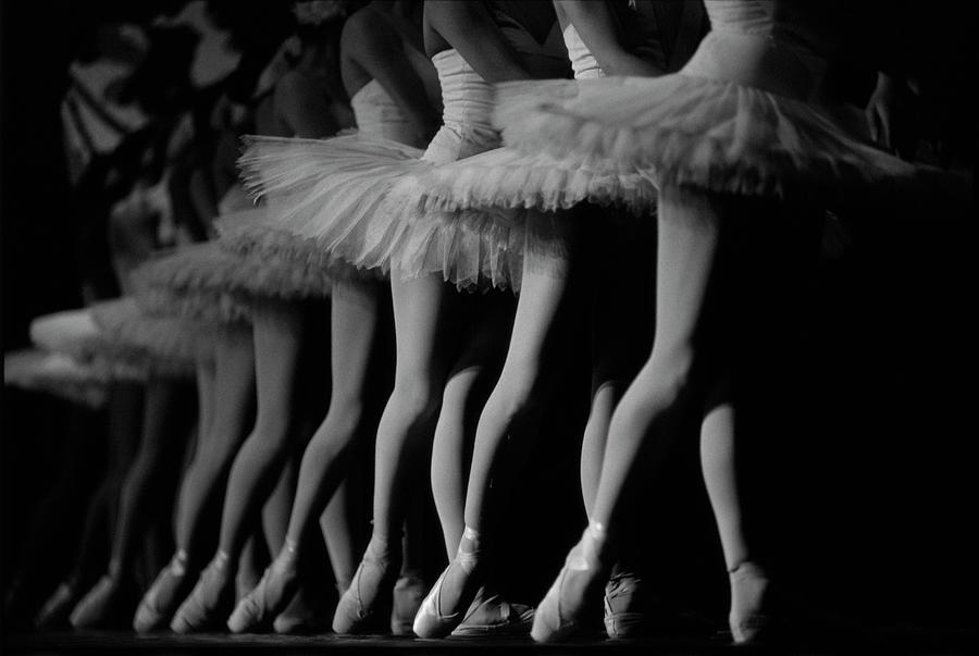 Ballerinas Performing, Low Section Photograph by Wayne Eastep