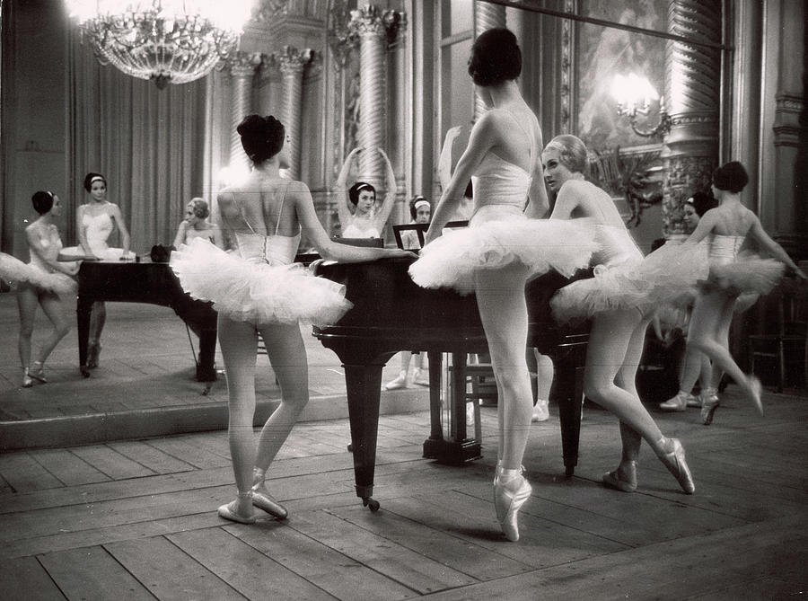Ballerinas Rehearsing Photograph by Alfred Eisenstaedt