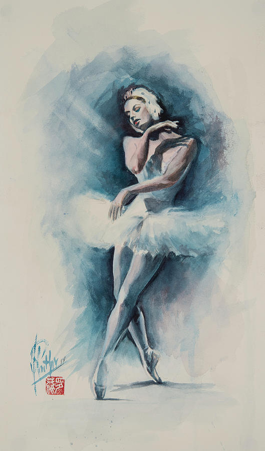 Ballet 2 Painting by Alan Kirkland-Roath
