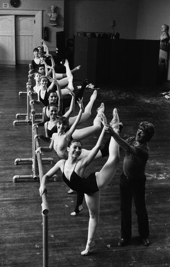 Ballet Class Photograph by Evening Standard