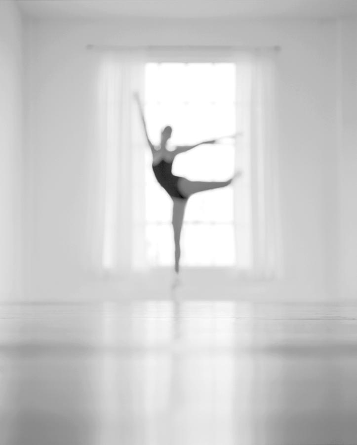 Ballet Dancer Practicing In Front Of Photograph by Devon Strong