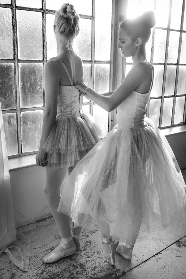 Ballet Dancers Preparation ... Photograph by Peter Mller Photography