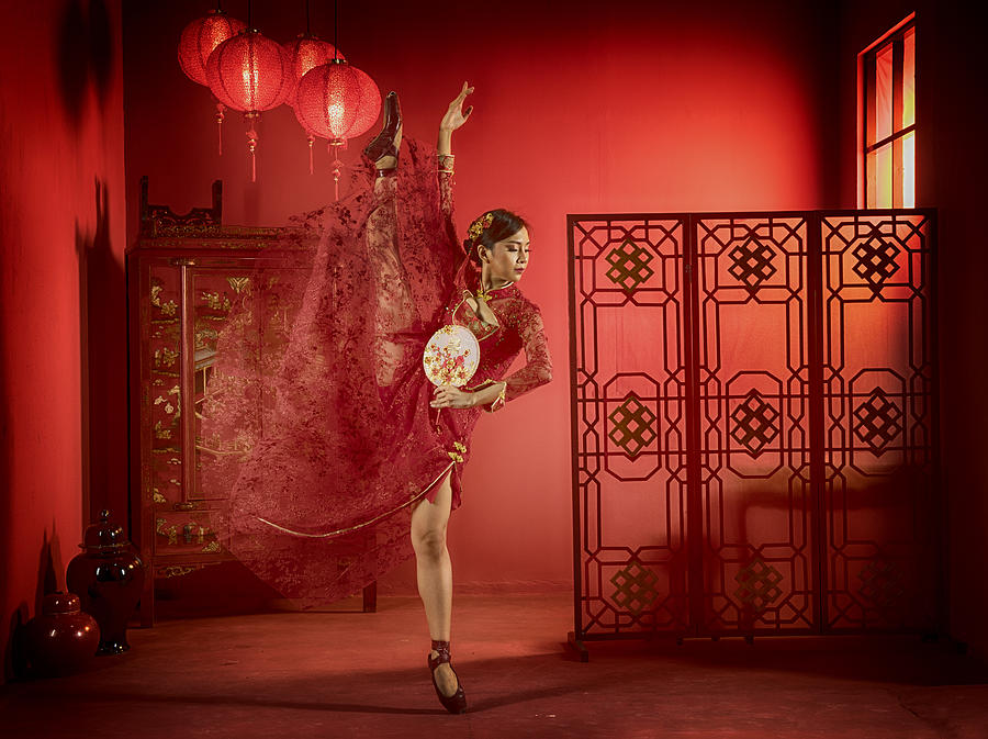Ballet In Red Photograph by Angela Muliani Hartojo