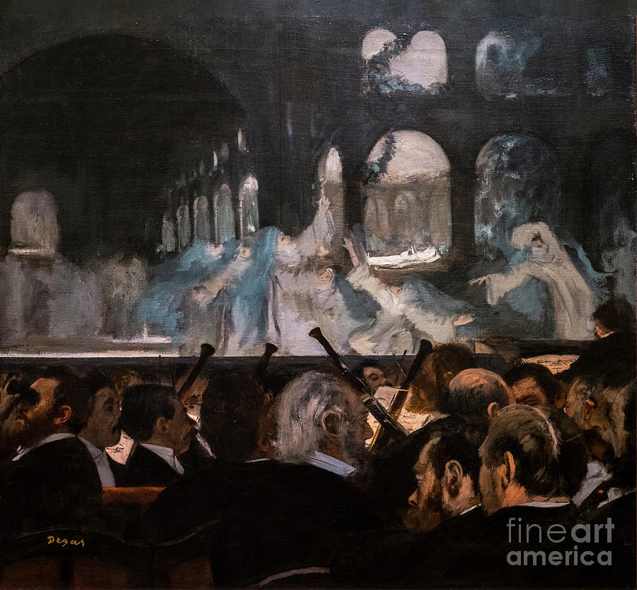 Ballet Of Robert The Devil 1876 Painting by Edgar Degas