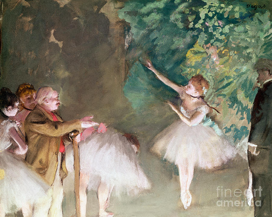 Ballet Practice, 1875 Gouache And Pastel On Paper Painting by Edgar Degas