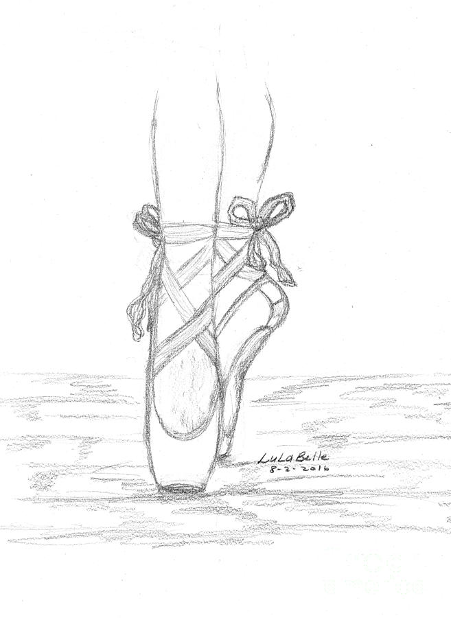 hanging ballet shoes clip art