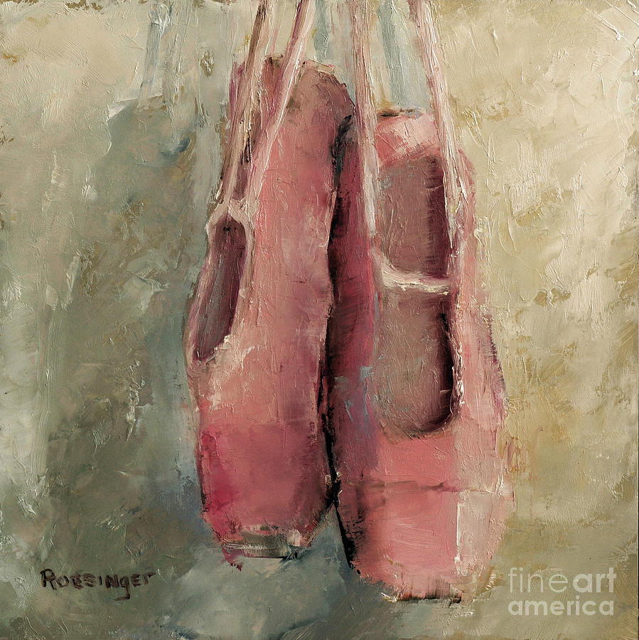 ballet slippers painting