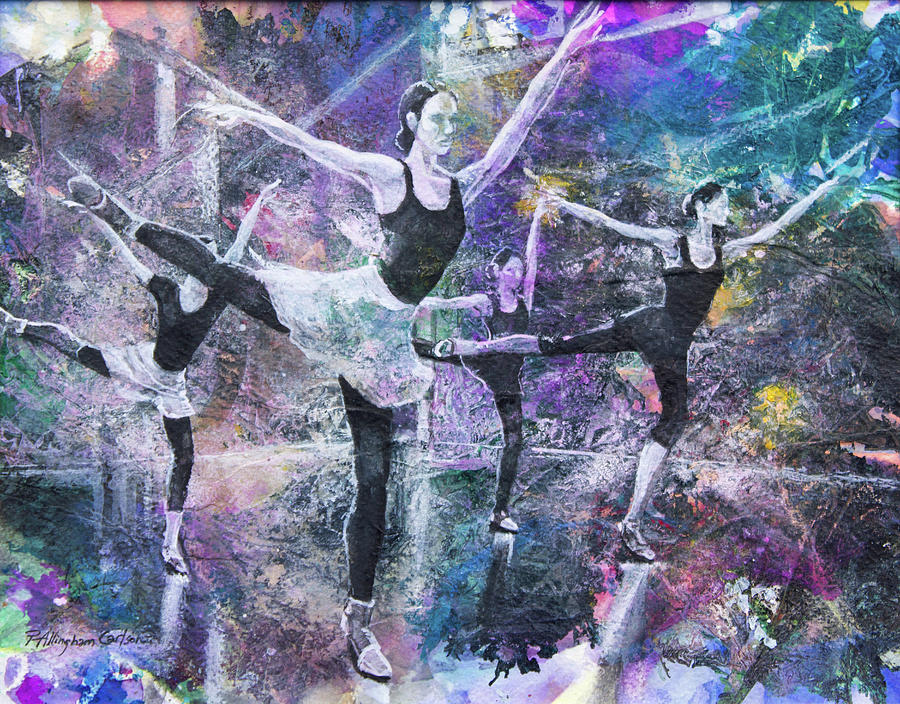 Ballet Warm Up Painting