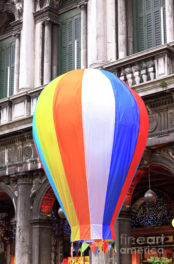 Ballon Colors at the Carnevale di Venezia 2009 Photograph by John Rizzuto
