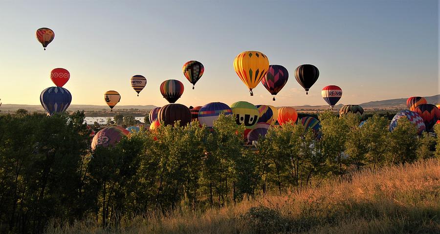 Denver Photograph - Balloon Festival 3 by Christopher James