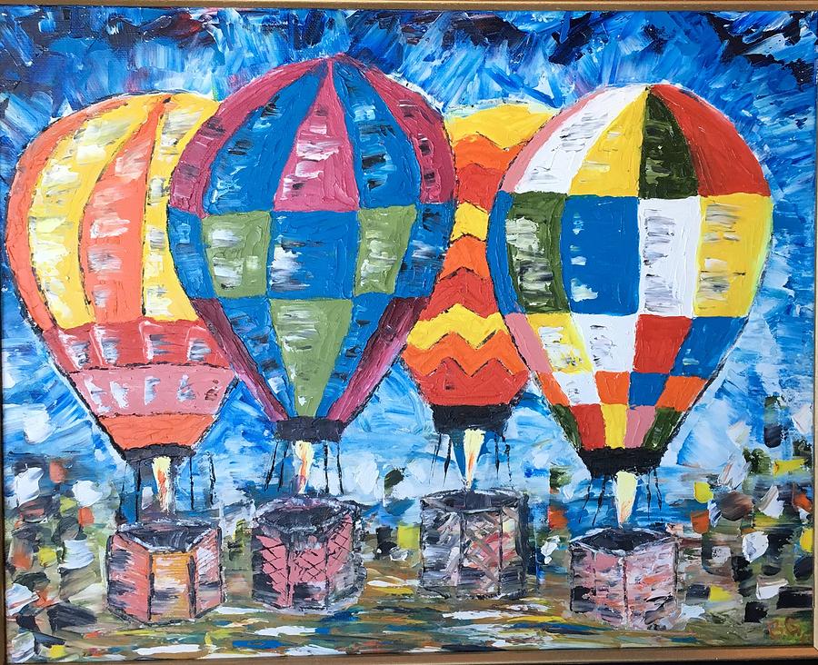 Balloon Festival Painting by Bobby Goldsboro